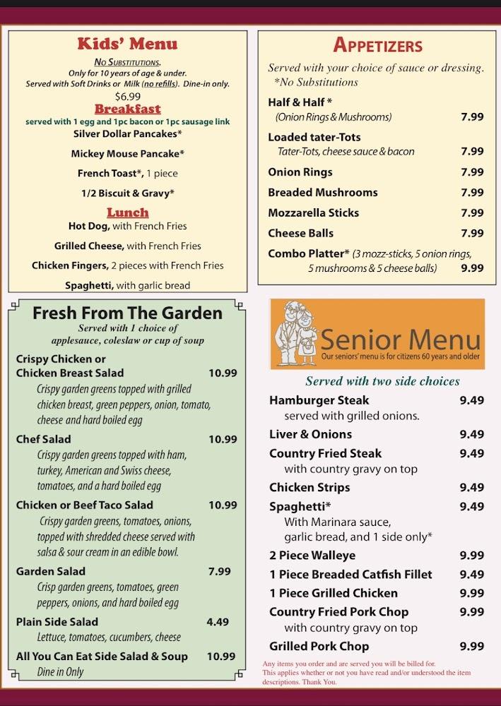 Imo's Cafe Menu image 1