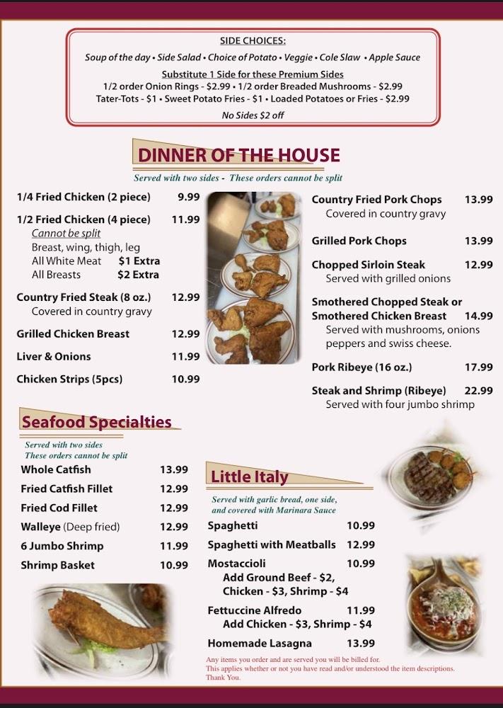 Imo's Cafe Menu image 2